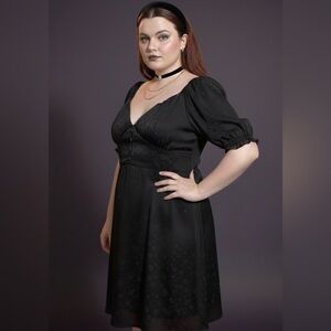 Wild Fable Goth Coquette Babydoll Dress Junior XXL